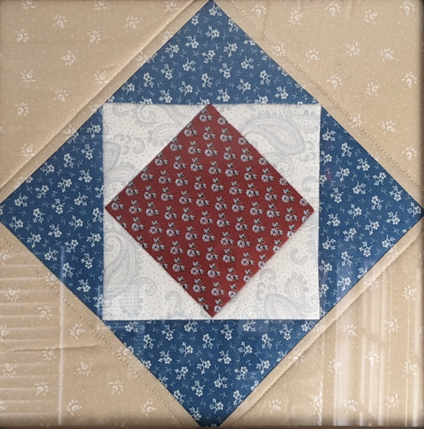 Photo of HRH quilt square.